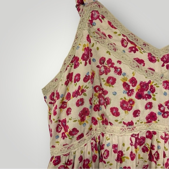 REDOUTE Creation Dress Floral Midi Cottagecore Sz 16W - Picture 4 of 11